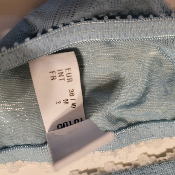 Yasmine Eslami mesh bra and thong set M - Picture 7 of 12